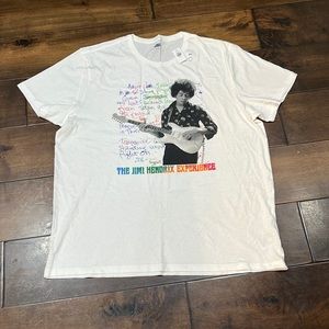 New With Tags XXL Jimi Hendix Tee